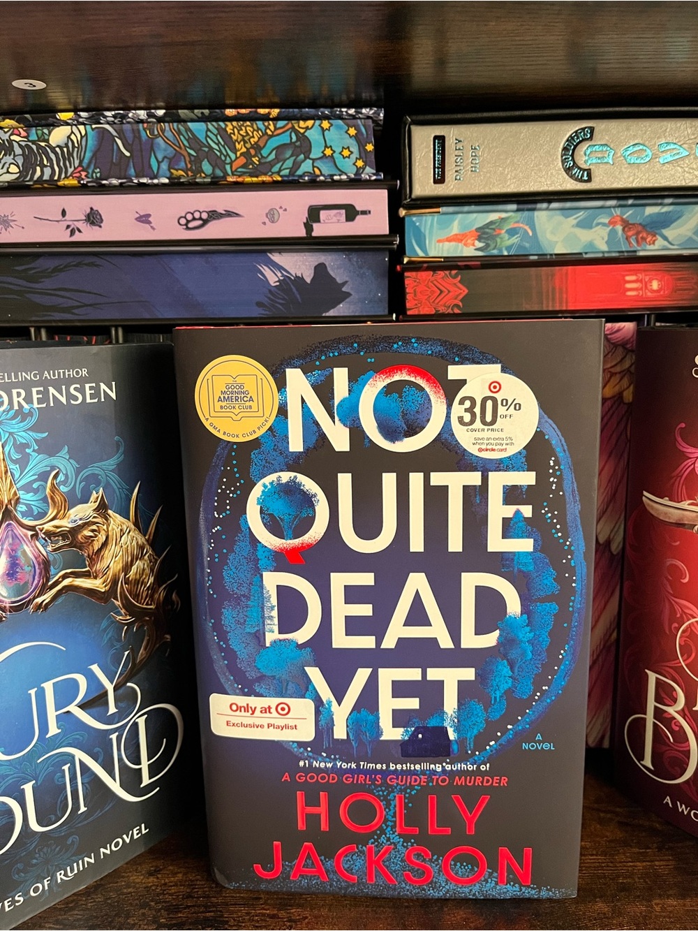Holly Jackson "No Quite Dead Yet" Hardcover Target Exclusive